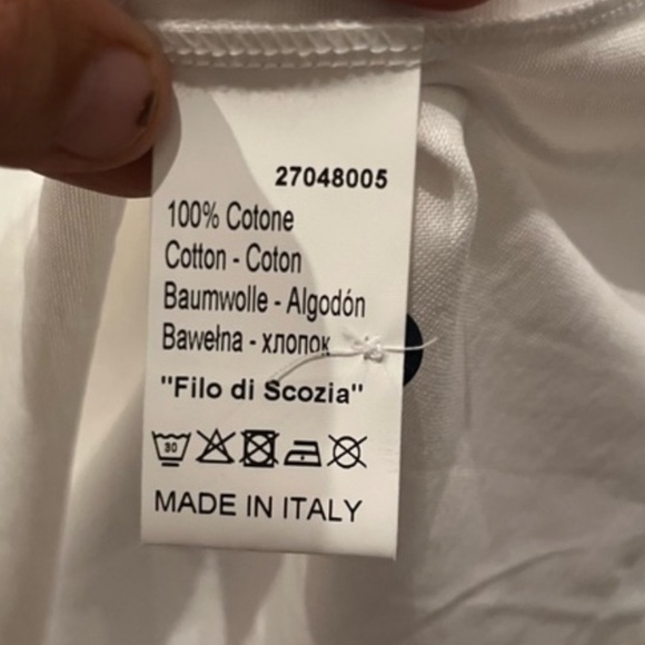 Impulso Mens Yacht Regatta Nautical Zip Collared Polo Shirt Made In Italy Sz XXL - Picture 4 of 9